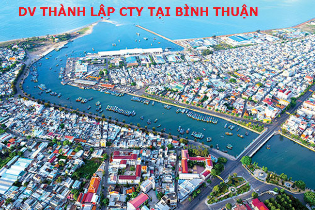 Dịch vụ thành lập công ty tại tỉnh Bình Thuận