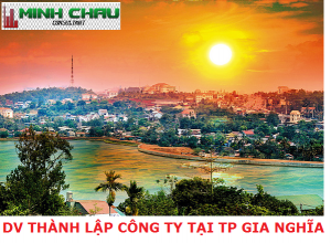 Dịch vụ thành lập công ty tại Gia Nghĩa