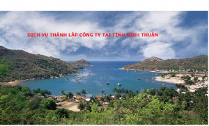 Dịch vụ thành lập công ty tại tỉnh Ninh Thuận